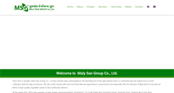 Desktop Screenshot of malysangroup.com